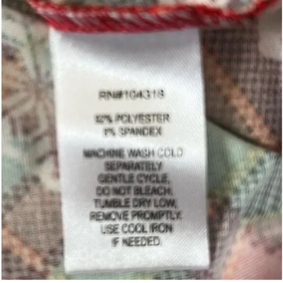 NWT! Allison Britney Women’s Red & Green Short Sleeve Christmas Dress-Size Med - Picture 7 of 11